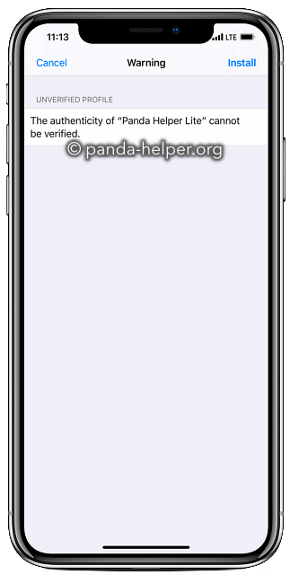 panda helper app profile