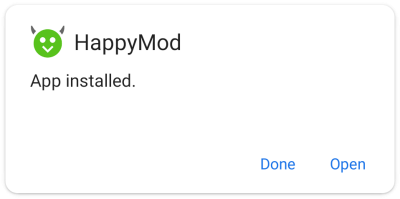 happymod app installed iphone