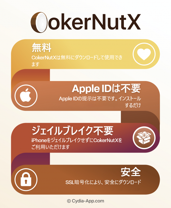 CokerNutX App Japanese